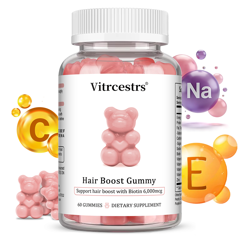 Biotin Hair Growth - Permen Jeli Penumbuh Rambut, dengan Biotin