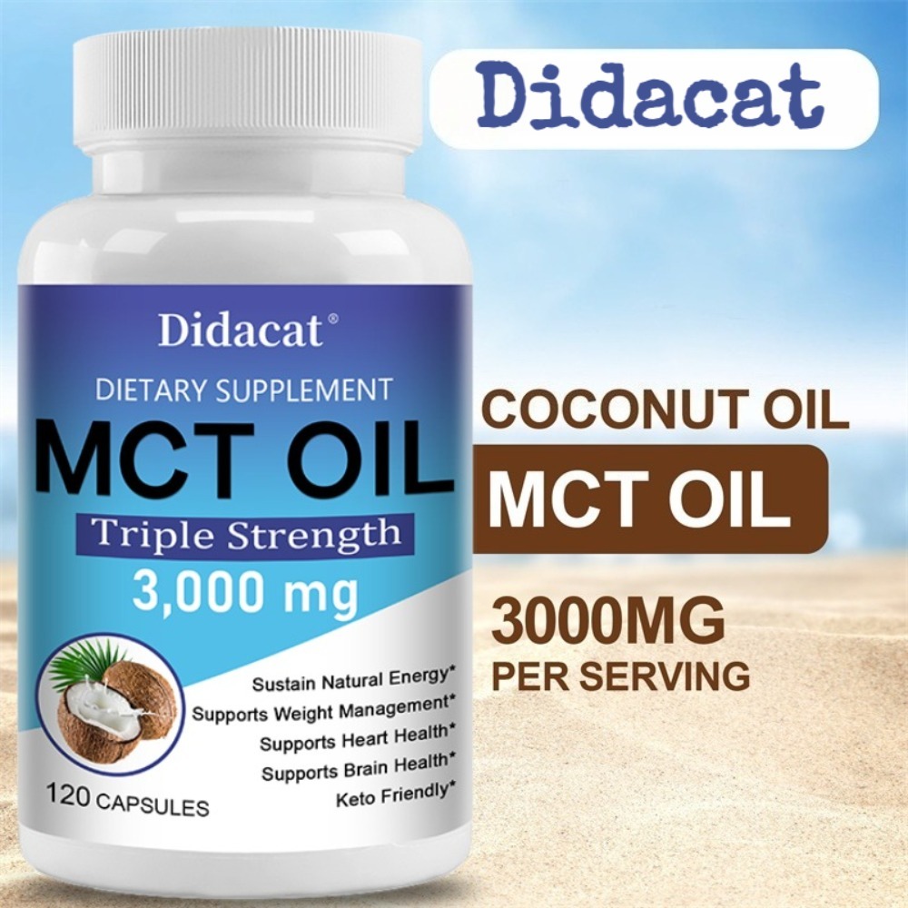 Mct Oil Coconut - Minyak MCT Mengandung Minyak Kelapa, Meningkatkan