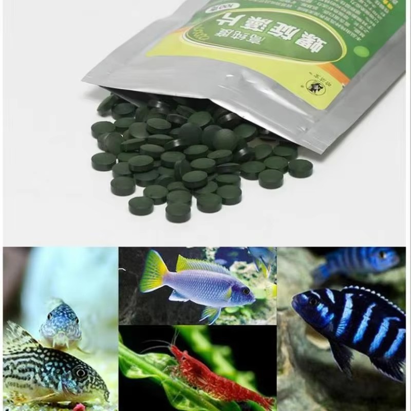 Spirulina Tablet Organic - 100/200/300/500 Buah Tablet Spirulina Kemurnian Tinggi