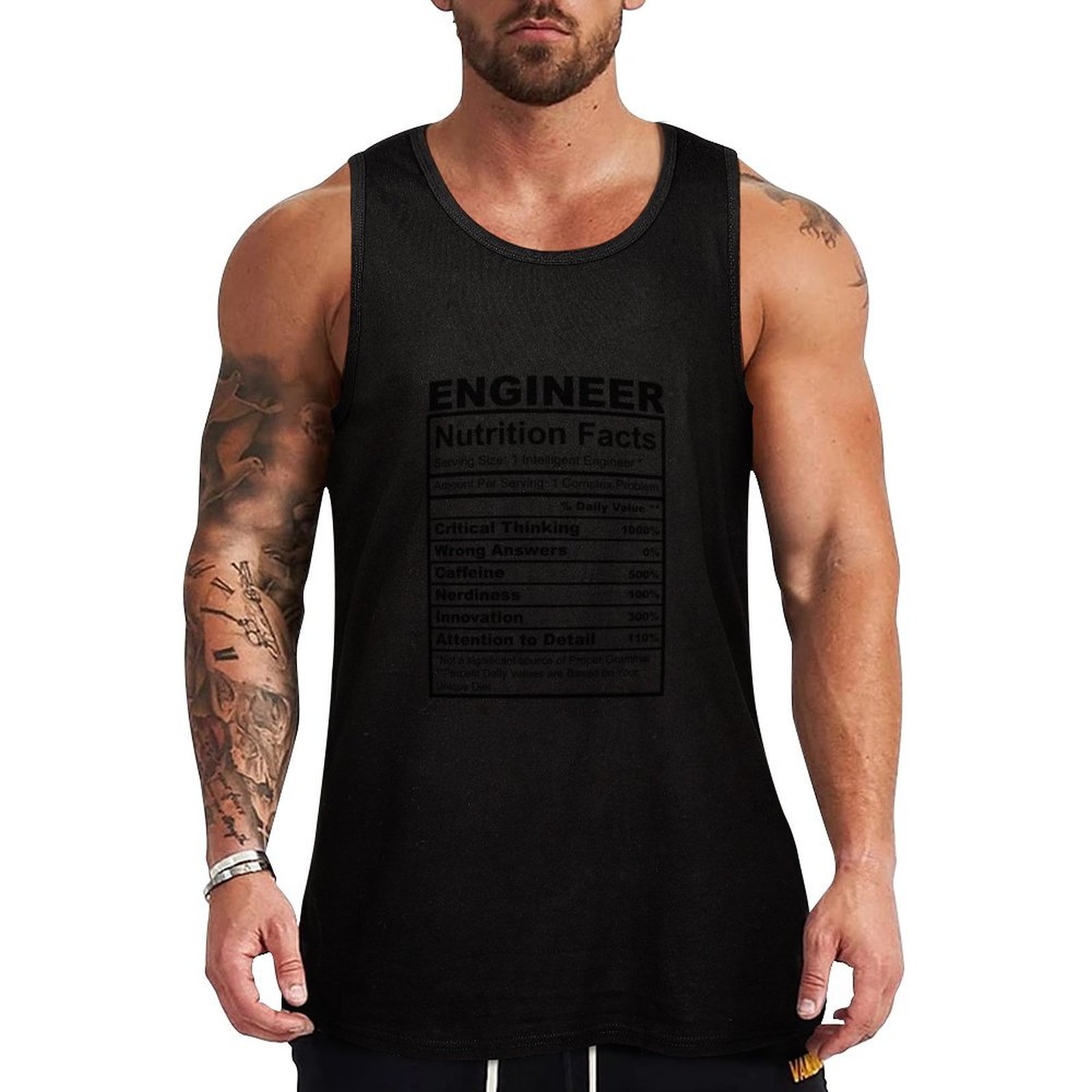 Nutrition For Fitness And Sports - Hadiah Insinyur Lucu, Tank Top Humor