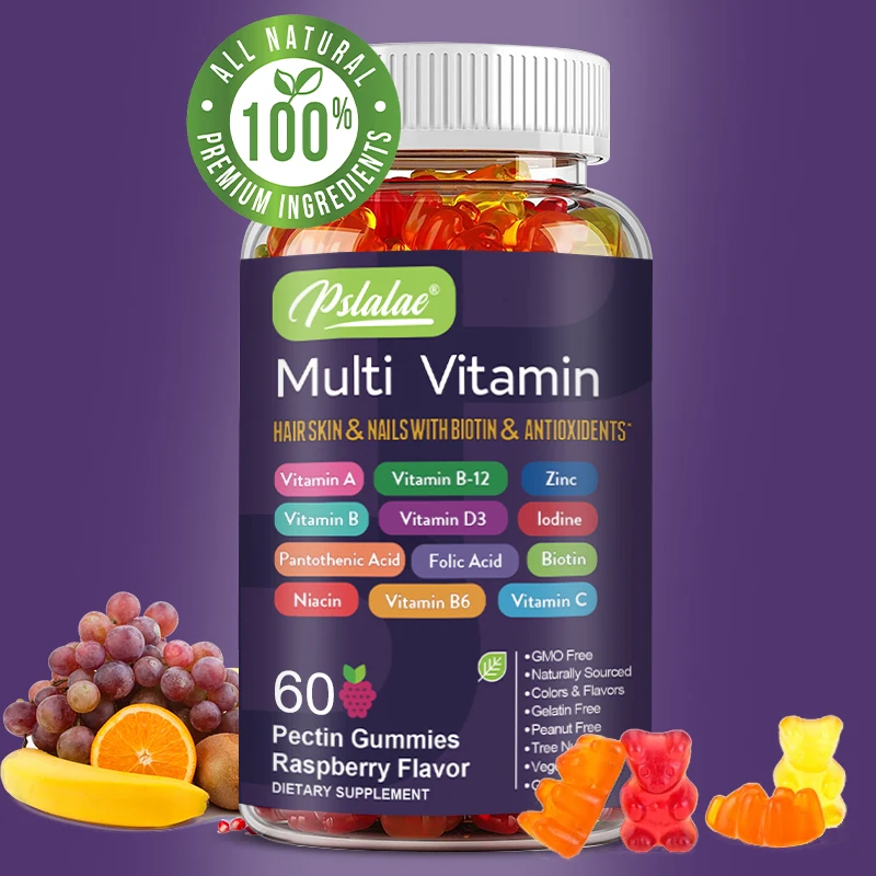 Multivitamin Gummy Adult - Permen Jeli Multivitamin - Meningkatkan Tingkat