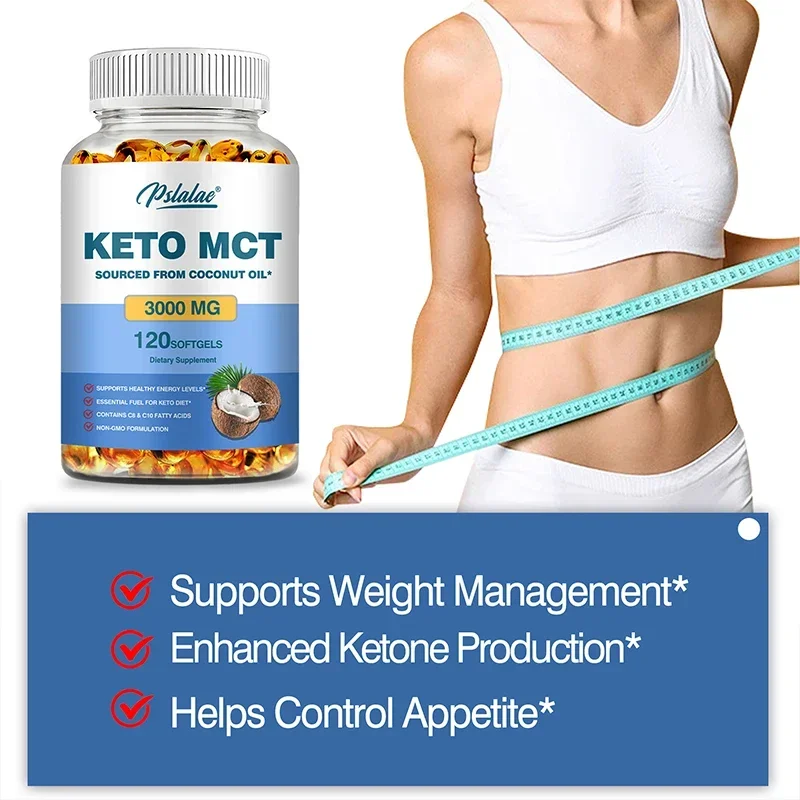 Kapsul Minyak MCT Keto 3000 Mg - Mct Oil Coconut ulasan dan harga