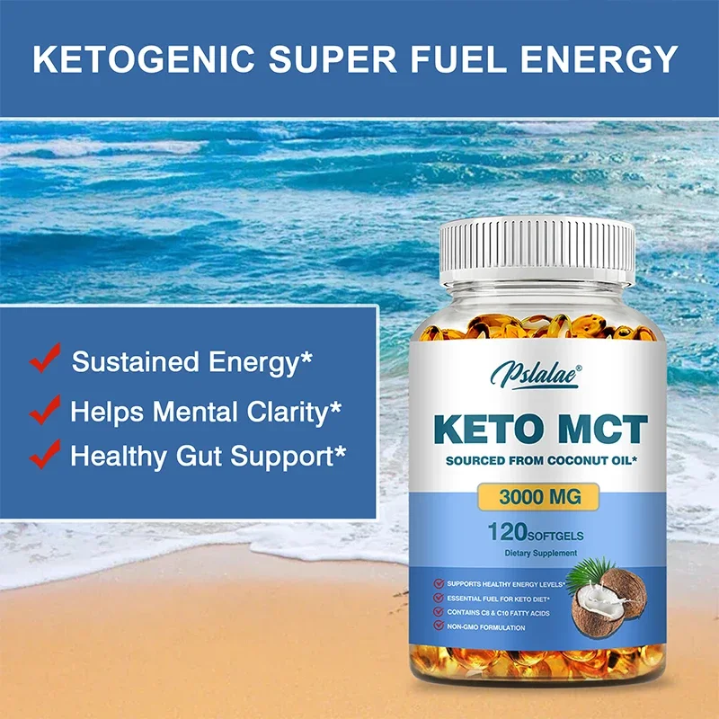 Kapsul Minyak MCT Keto 3000 Mg - Mct Oil Coconut ulasan dan harga