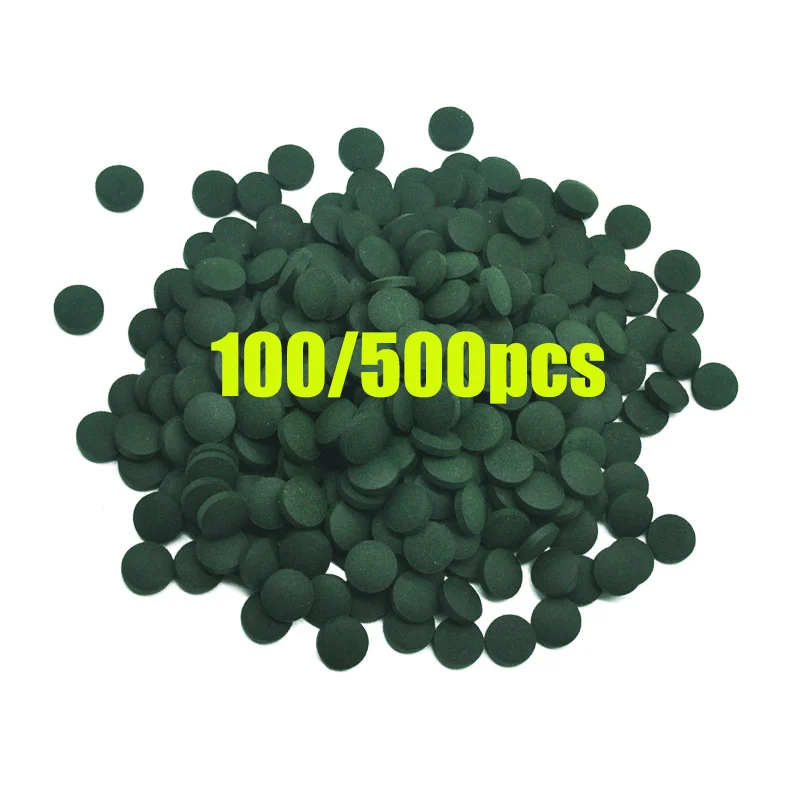 100-500 Buah Tablet Spirulina  - Spirulina Tablet Organic ulasan dan harga