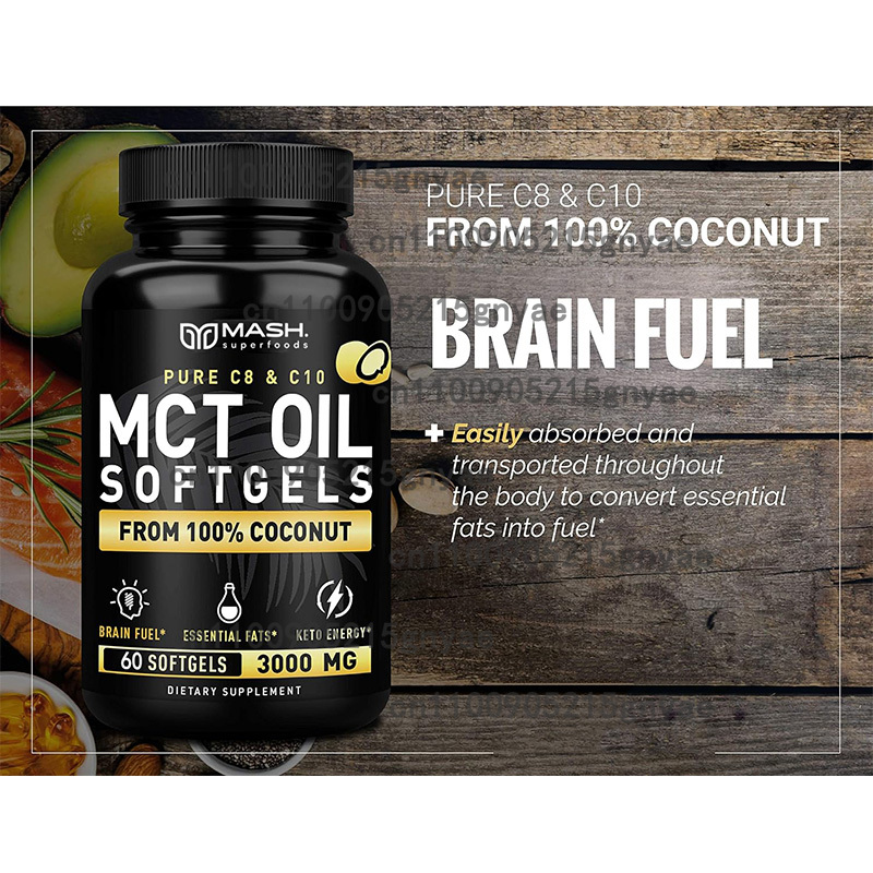 Minyak MCT 3600 Mg C8 C10 Kaps - Mct Oil Coconut ulasan dan harga