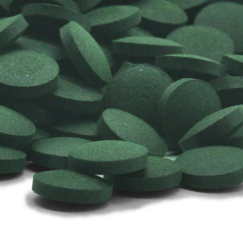 100/500/1000 Buah Tablet Spiru - Spirulina Tablet Organic ulasan dan harga
