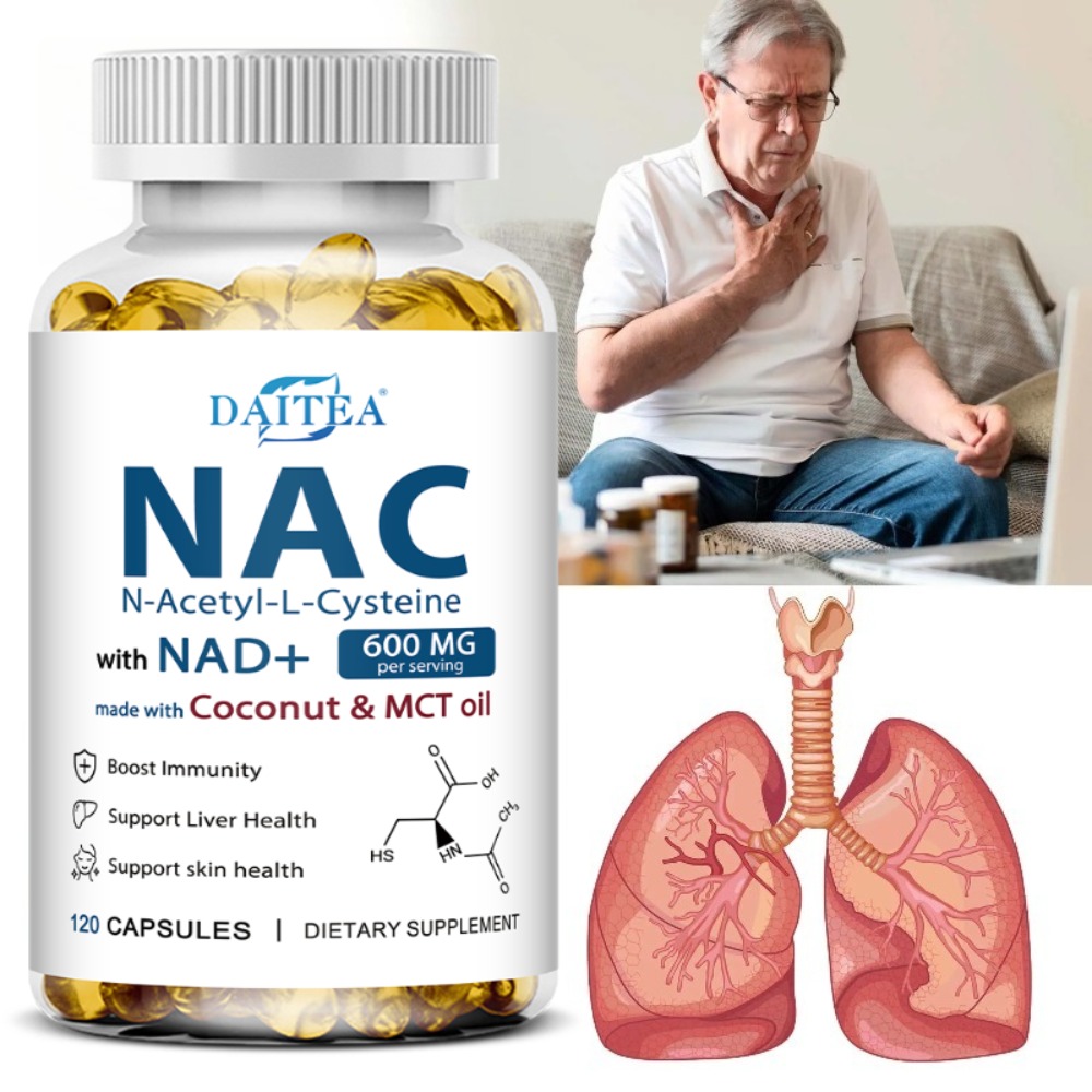 Suplemen NAC Kapsul N-Asetil S - Mct Oil Coconut ulasan dan harga