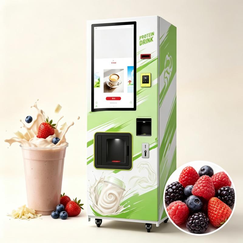 Mesin Penjual Protein Shake Ko - Nutrition For Fitness And Sports ulasan dan harga