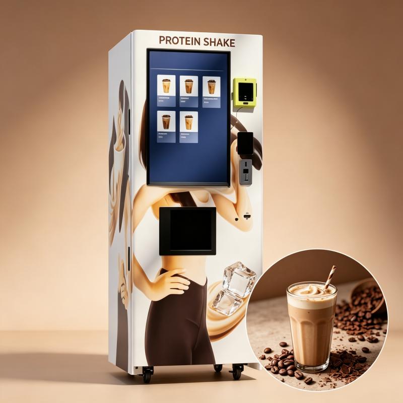 Mesin Penjual Protein Shake Ko - Nutrition For Fitness And Sports ulasan dan harga