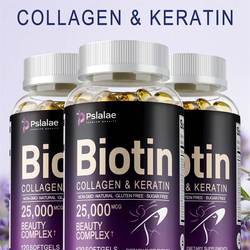 Kapsul Biotin + Kolagen + Kera - Biotin Hair Growth ulasan dan harga