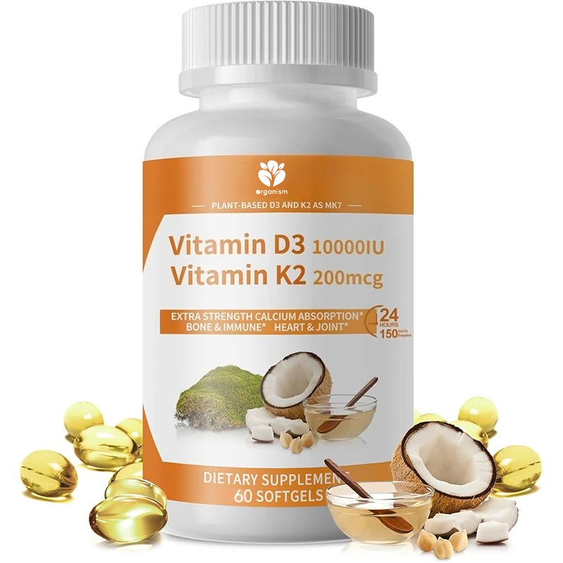 D3 K2 Vitamin 200 mikrogram (1 - Mct Oil Coconut ulasan dan harga
