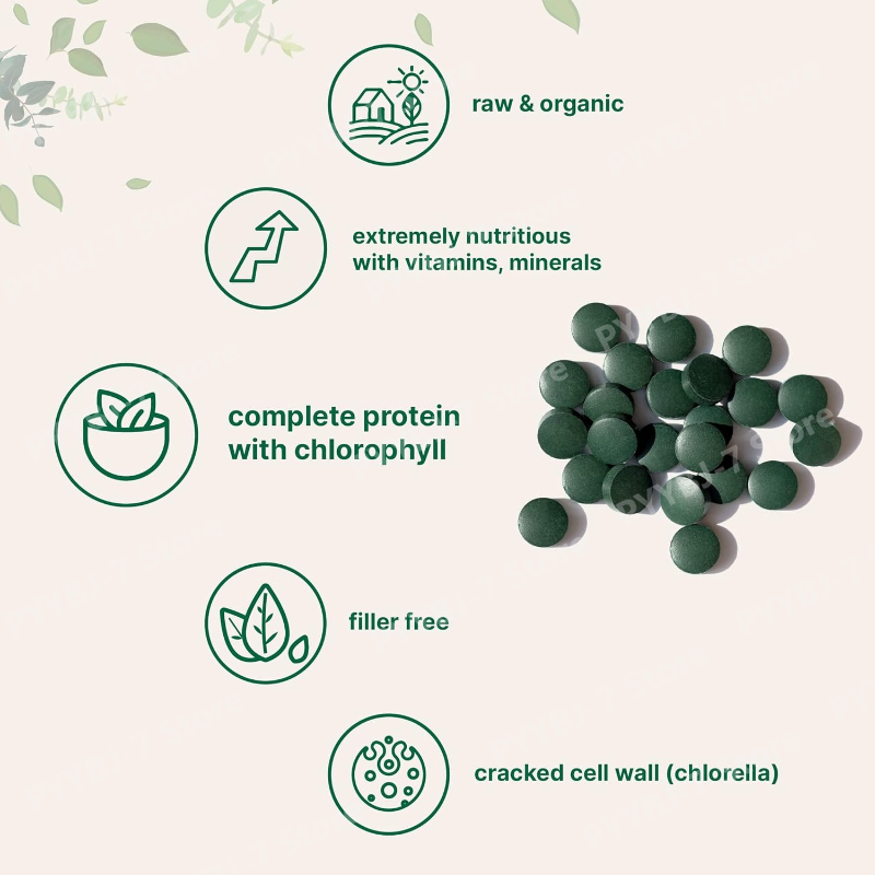 Tablet Spirulina Chlorella Org - Spirulina Tablet Organic ulasan dan harga