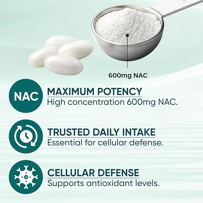NAC 600mg Softgels dengan Camp - Mct Oil Coconut ulasan dan harga