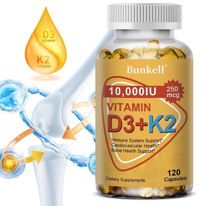 Bunkell Vitamin D3 + K2 dengan - Mct Oil Coconut ulasan dan harga