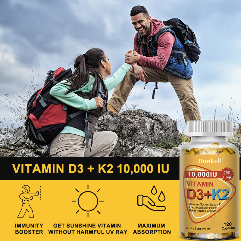 Bunkell Vitamin D3 + K2 dengan - Mct Oil Coconut ulasan dan harga
