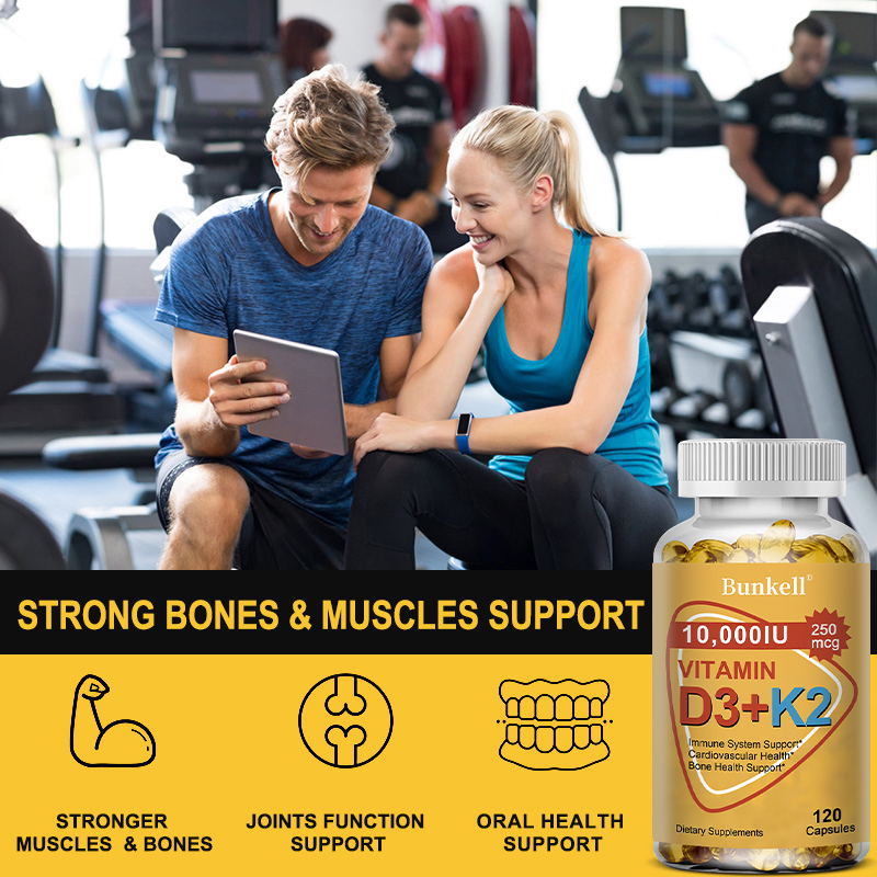 Bunkell Vitamin D3 + K2 dengan - Mct Oil Coconut ulasan dan harga