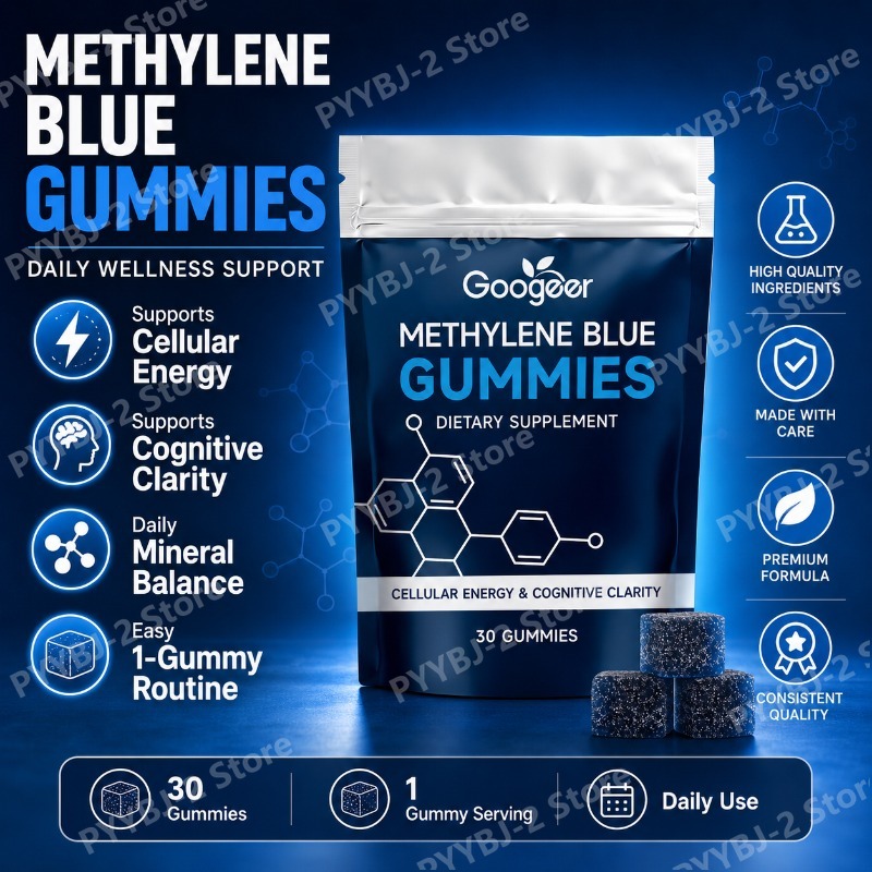 Methylene Blue Gummies 30 Tabl - Multivitamin Gummy Adult ulasan dan harga
