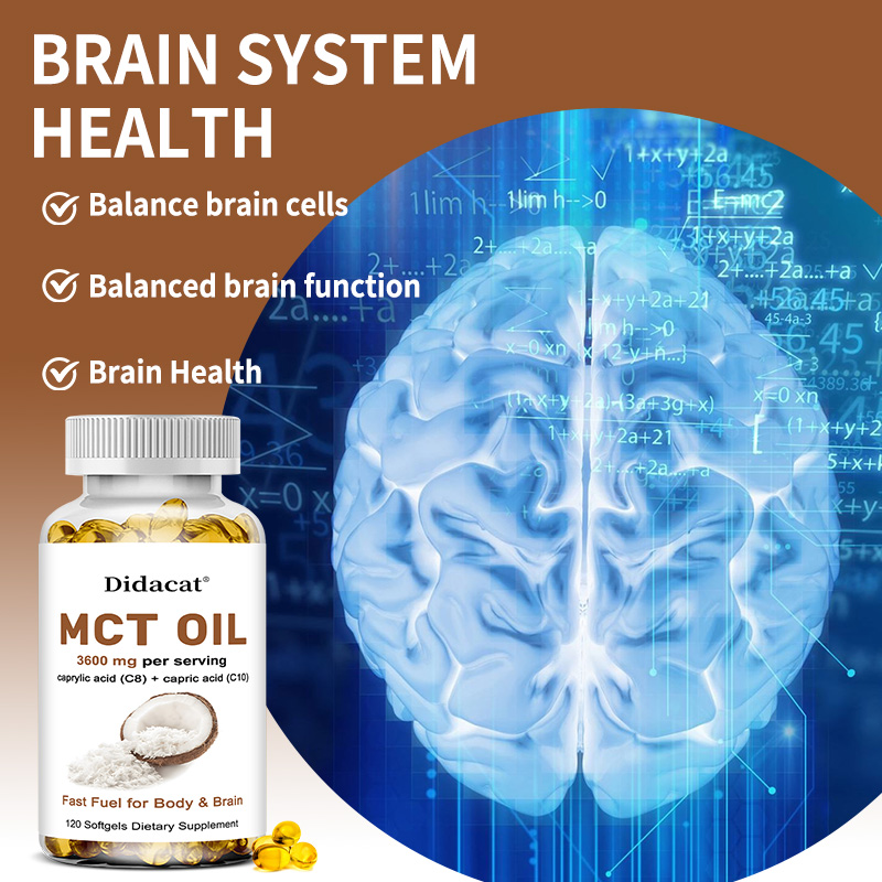 Minyak MCT 3600 mg C8 C10 kaps - Mct Oil Coconut ulasan dan harga