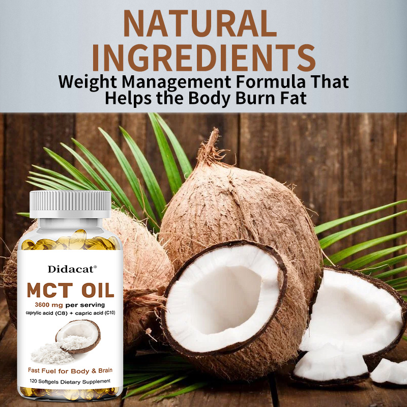 Minyak MCT 3600 mg C8 C10 kaps - Mct Oil Coconut ulasan dan harga