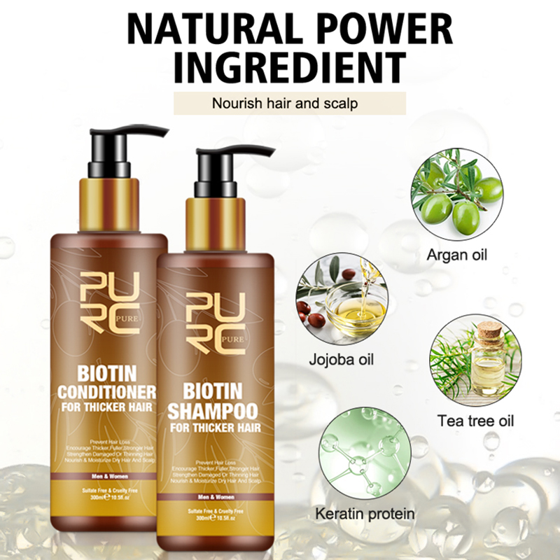 PURC Set minyak rambut perawat - Biotin Hair Growth ulasan dan harga