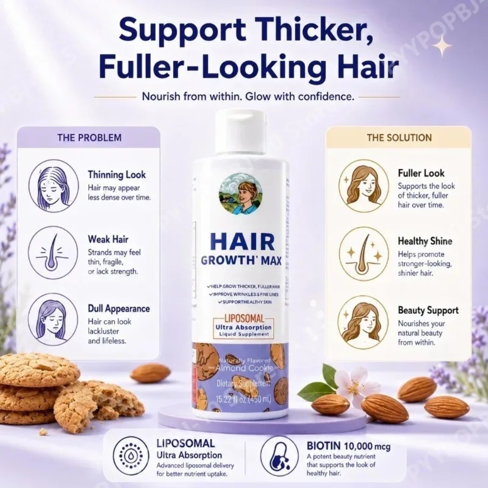 Cairan Penumbuh Rambut Liposom - Biotin Hair Growth ulasan dan harga