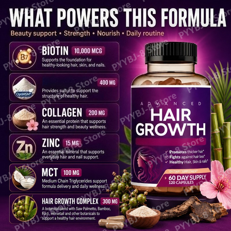 Kapsul Vitamin Rambut Wanita 1 - Biotin Hair Growth ulasan dan harga
